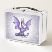 Februari Birthstone Dragon - Amethyst (Voorkant)