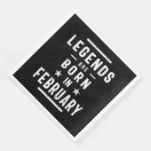 Februari de gegiste legers van de bruidsdag worden servet (Hoek)