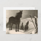 Februari door Grant Wood Feestdagenkaart (Voorkant / Achterkant)