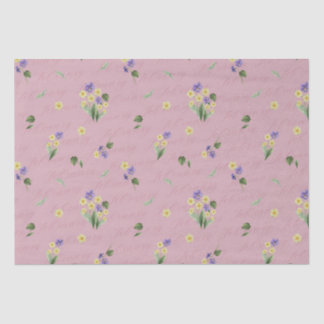 Februari Geboorte Maand Bloemen Primrose Violet Tissuepapier