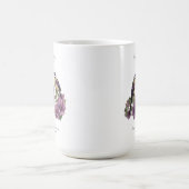 Februari Geboortemaand Bloem gepersonaliseerde ver Koffiemok (Center)