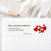 Februari Gepersonaliseerd Adres Etiket (Insitu)