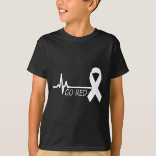 Februari Hart Gezondheid Maand Amerikaanse Hart Ge T-shirt