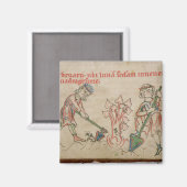 Februari: hoeing magneet (Voorkant / Achterkant)