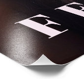 *~* FEBRUARI Hoofdadres Boho AP53 AMETHYST Foto Afdruk (Hoek)