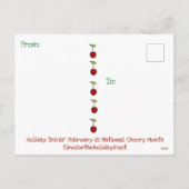 Februari is het Briefkaart van de Nationale Kersma (Achterkant)