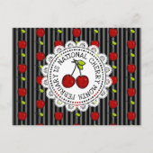 Februari is het Briefkaart van de Nationale Kersma (Voorkant)