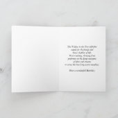 Februari Keltische druïde verjaardagsboomsymbolen Kaart (Binnen)