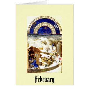 Februari - Les Tres Riches Heures du Duc de Berry