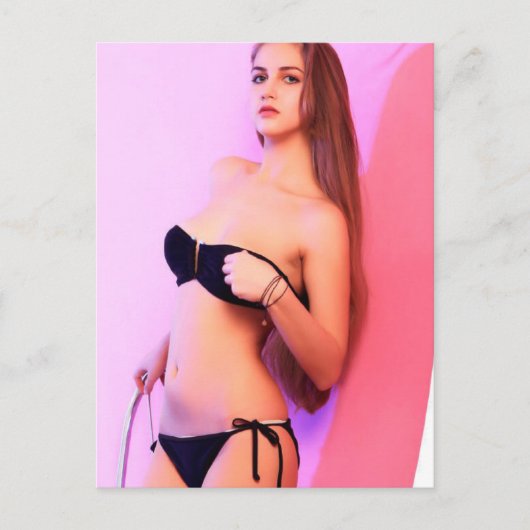 Februari Model van de maand Briefkaart (Voorkant)