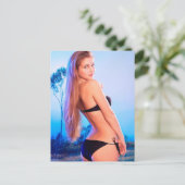 Februari Model van de maand Briefkaart (Staand voorkant)