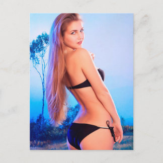 Februari Model van de maand Briefkaart