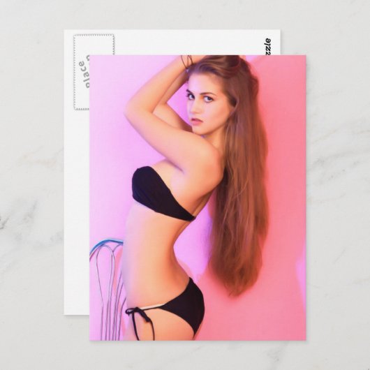 Februari Model van de maand Briefkaart (Voorkant / Achterkant)