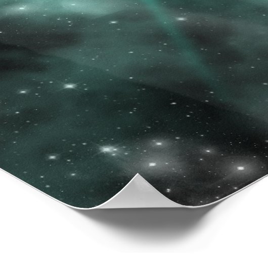 Februari Moon Fairy Fantasy Fey Poster (Hoek)