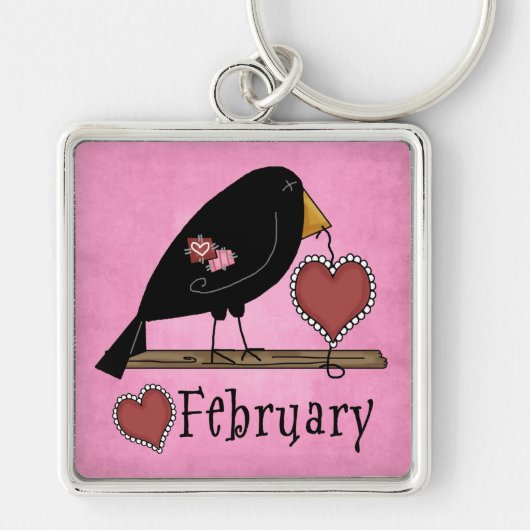 Februari Sleutelhanger (Voorkant)