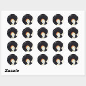 februari van Lippincott Ronde Sticker (Vel)