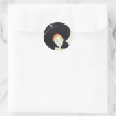 februari van Lippincott Ronde Sticker (Tas)