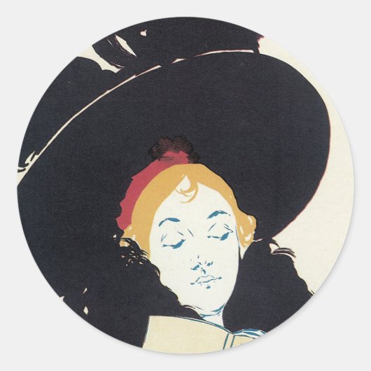 februari van Lippincott Ronde Sticker (Voorkant)