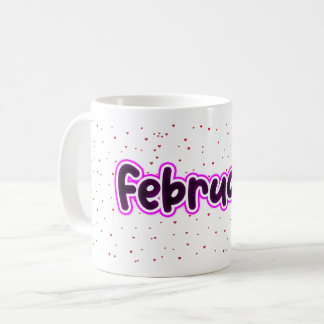 Februari Verjaardagsmaand Koffiemok Idee Cadeau