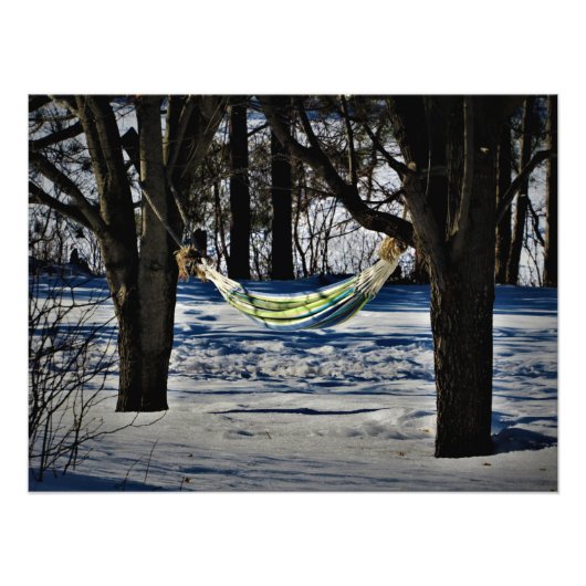 "Februari's Rest" Foto Afdruk (Voorkant)