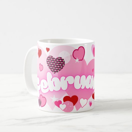 February 2026 Coffee Mug Koffiemok (Voorkant links)