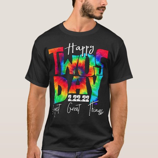 February 2nd 2022 Souvenir Epect Great Things Twos T-shirt (Voorkant)