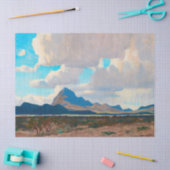 February Afternoon, Tucson Mountains by Dixon Tissuepapier (Craft)