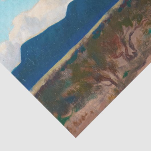 February Afternoon, Tucson Mountains by Dixon Tissuepapier (Detail)