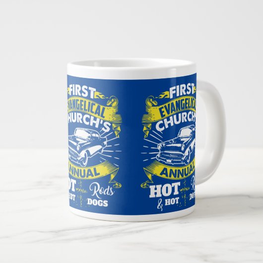 FEC Hot Rods & Hot Dogs Grote Koffiekop (Voorkant rechts)