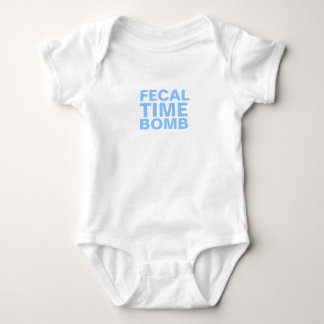 Fecal Time Bomb baby bodysuit