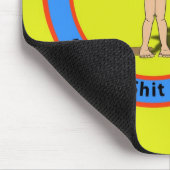 Fecale transplantatie institute mousepad. muismat (Hoek)