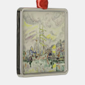 Fecamp, 1934 metalen ornament (Rechts)