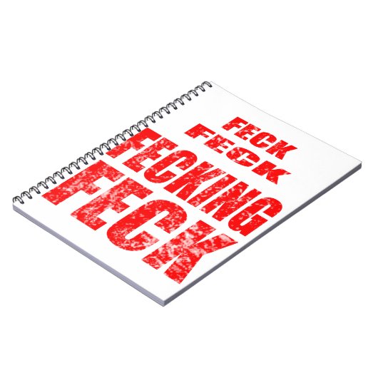 fecesfeck notitieboek (Linkerzijde)