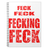 fecesfeck notitieboek (Voorkant)