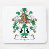 Fecht Family Crest Muismat (Voorkant)