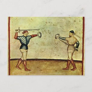 Fechtbuch Briefkaart
