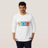 'Feck' comedy science t shirt (Voorkant volledig)