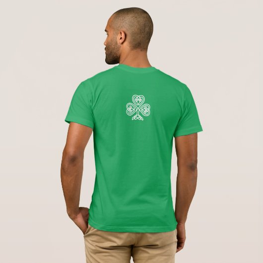 Feck it - Claddagh T-shirt (Achterkant volledig)