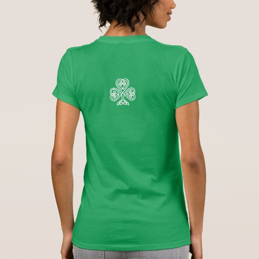 Feck it - Shamrock T-shirt (Achterkant)