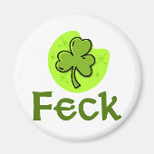 Feck Shamrock Magneet (Voorkant)