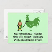 Feckin Irish faktard Briefkaart (Voorkant / Achterkant)