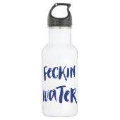 Feckin Water Waterfles (Voorkant)