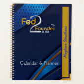 Fed2Founder Gepersonaliseerde Planner & Agenda (Voorkant)