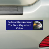 "Fed" omhoog Bumpersticker (Op auto)