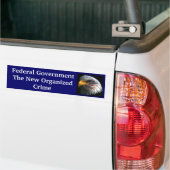 "Fed" omhoog Bumpersticker (Op Truck)