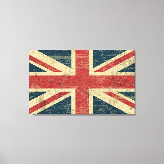 Fed Union Jack Canvas Afdruk (Voorkant)