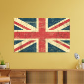 Fed Union Jack Canvas Afdruk (Insitu (Woonkamer))