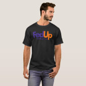 Fed Up with Electric Cars  Meme T-shirt (Voorkant volledig)