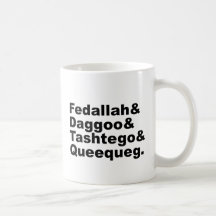 Fedallah Daggoo Tashtego Queequeg | Moby Dick Vrie