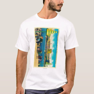 Federaal gebouw en nationale meren t-shirt